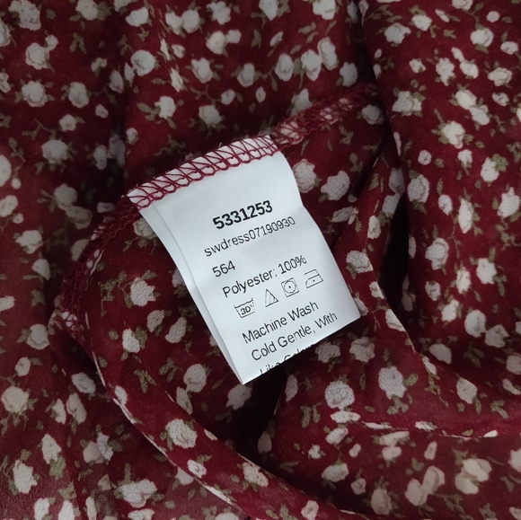 🏵️ Shein Floral Dress S - Picture 5 of 6